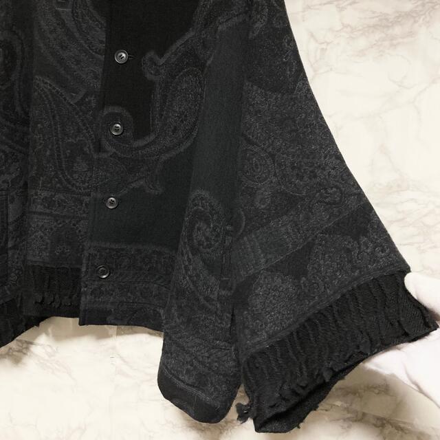 Yohji Yamamoto(ヨウジヤマモト)の【極美品 19AW】Yohji Yamamoto ペイズリー刺繍ドルマンJKT レディースのジャケット/アウター(ブルゾン)の商品写真