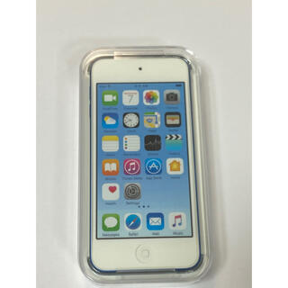 アイポッドタッチ(iPod touch)のiPod touch 第6世代 MKH22J/A [16GB ブルー] アップル(ポータブルプレーヤー)