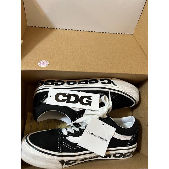 COMME des GARCONS(コムデギャルソン)のCDG×VANS24.5cm Og Old Skool Lx 黒コムデギャルソン レディースの靴/シューズ(スニーカー)の商品写真