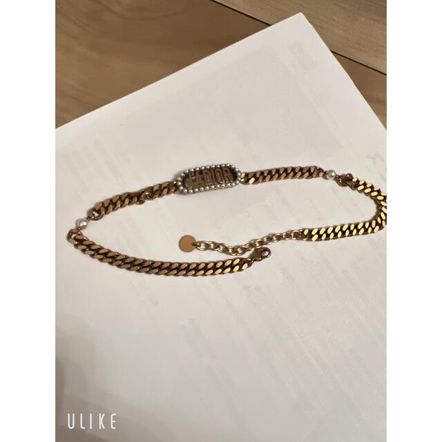 Dior チョーカーネックレス パールゴールド Dior チョーカーネックレス パールゴールド