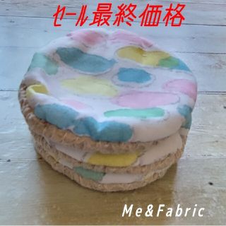 ミナペルホネン(mina perhonen)の【ｾｰﾙ】リネンワッフルのふんわりコースター*ミナペルホネン*ジェリービーンズ大(キッチン小物)