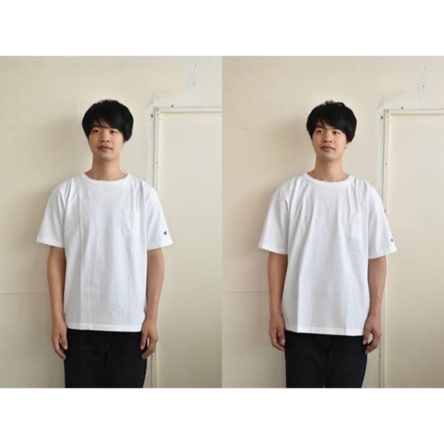 Champion(チャンピオン)のchampion T1011 シャツ　白　Lサイズ　一枚のみ メンズのトップス(Tシャツ/カットソー(半袖/袖なし))の商品写真