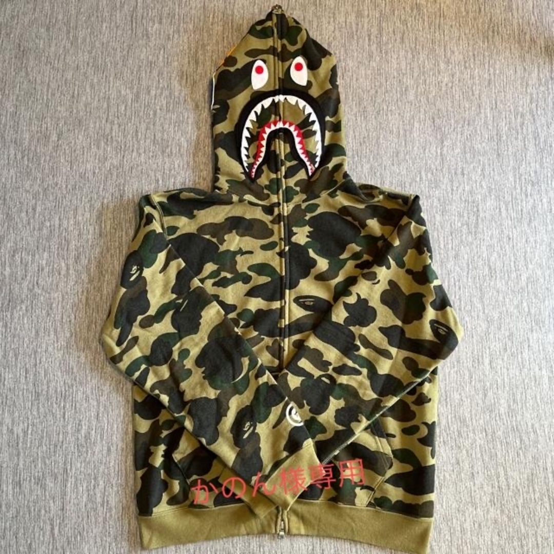 初期シャークパーカー1stカモBAPE