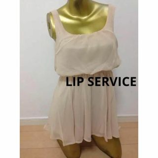 リップサービス(LIP SERVICE)の【2029】LIP SERVICE シースル ノースリーブシャツ(シャツ/ブラウス(半袖/袖なし))