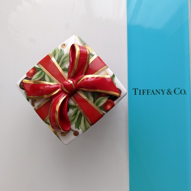 ティファニータンブラーTIFFANY　ティファニー ホリデー小物入れ2個セット