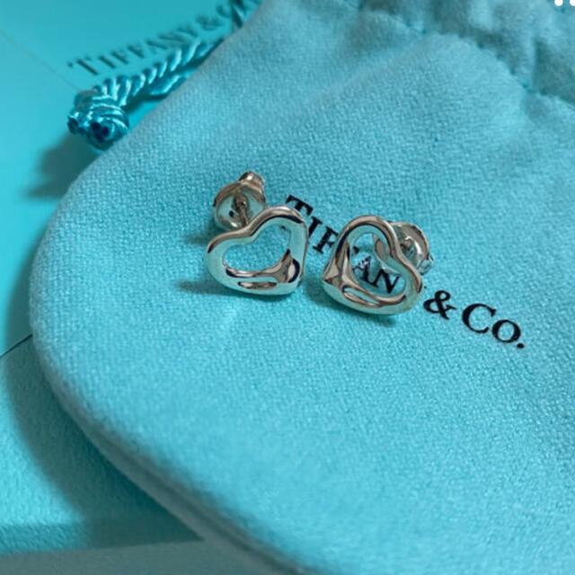 Tiffany オープンハート　ピアス