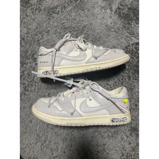 オフホワイト(OFF-WHITE)の OFF-WHITE × NIKE DUNK LOW 1 OF 50 "49"(スニーカー)