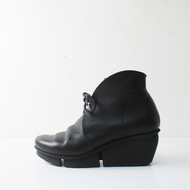 trippen - trippen トリッペン Facile Black レザー レースアップ