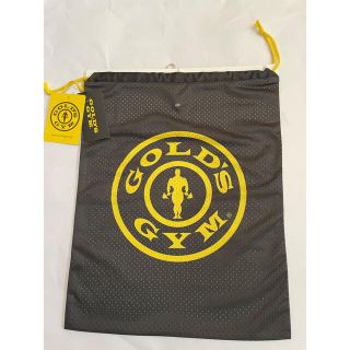 シマムラ(しまむら)の匿名配送⭐︎新品⭐︎GOLD'S GYM⭐︎巾着【大】(スポーツ/フィットネス)