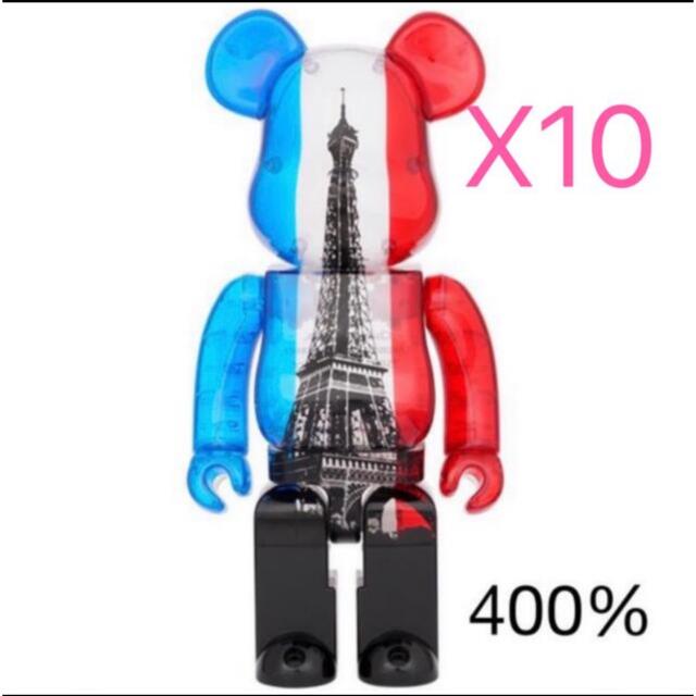 EIFFEL TOWER Tricolor Ver. BE@RBRICK 10個