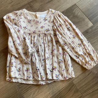 ザラキッズ(ZARA KIDS)のZARA baby ザラベビー 花柄ブラウス 92cm(ブラウス)