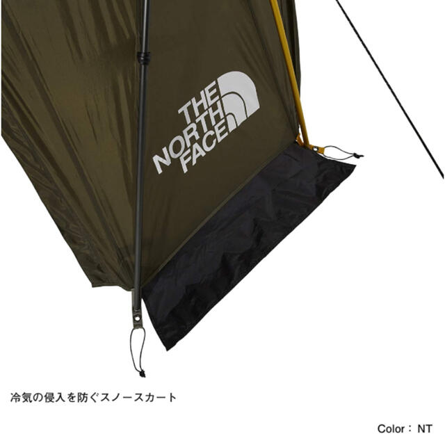 THE NORTH FACE(ザノースフェイス)の新品未開封ノースフェイス テント Evabase6 エバベース6 NV22102 スポーツ/アウトドアのアウトドア(テント/タープ)の商品写真