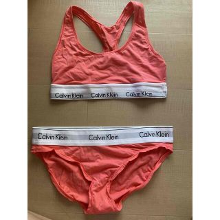 シーケーカルバンクライン(ck Calvin Klein)のカルバンクライン　レディース ブラ&ショーツセット　S(ブラ&ショーツセット)