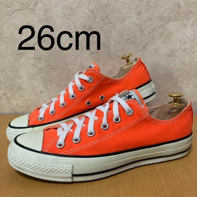 CONVERSE(コンバース)の【02FW】コンバース オールスター ネオンオレンジ OX メンズの靴/シューズ(スニーカー)の商品写真