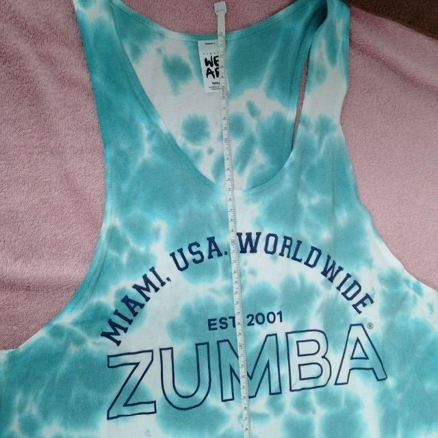 Zumba(ズンバ)のズンバ♪　タンクトップ　S レディースのトップス(タンクトップ)の商品写真