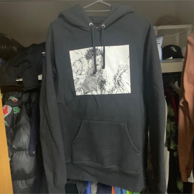 17aw Supreme AKIRA Arm Hooded