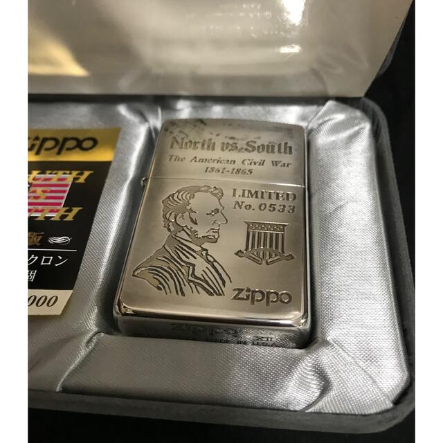 Zippo シルバー10μ 限定533/1000 南北戦争リンカーン大統領