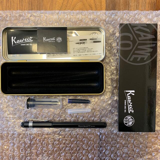 カヴェコ　スペシャル　ブラック　万年筆　kaweco EF M