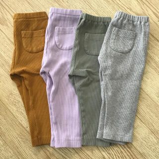 ユニクロ(UNIQLO)のユニクロ 80 リブレギンス 4枚セット(パンツ)