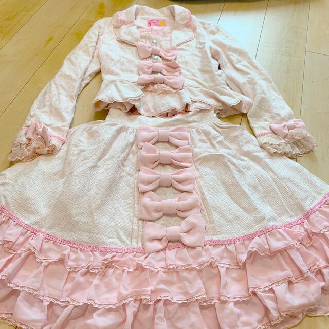 Angelic Pretty レア! 希少 アンジェリックプリティ スーツ セットアップ ジャケット スカート