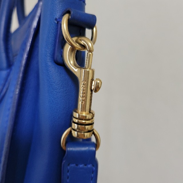 celine(セリーヌ)の【クーポンセール16日24時まで】セリーヌ　ラゲージ　ナノ　ブルー レディースのバッグ(ショルダーバッグ)の商品写真