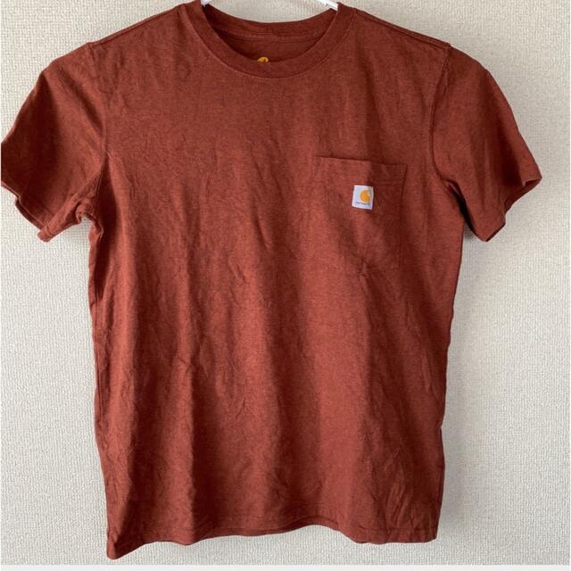 carhartt(カーハート)の美品　レア　carhartt カーハート　ガールズ　Tシャツ　USA古着 古着 キッズ/ベビー/マタニティのキッズ服男の子用(90cm~)(Tシャツ/カットソー)の商品写真