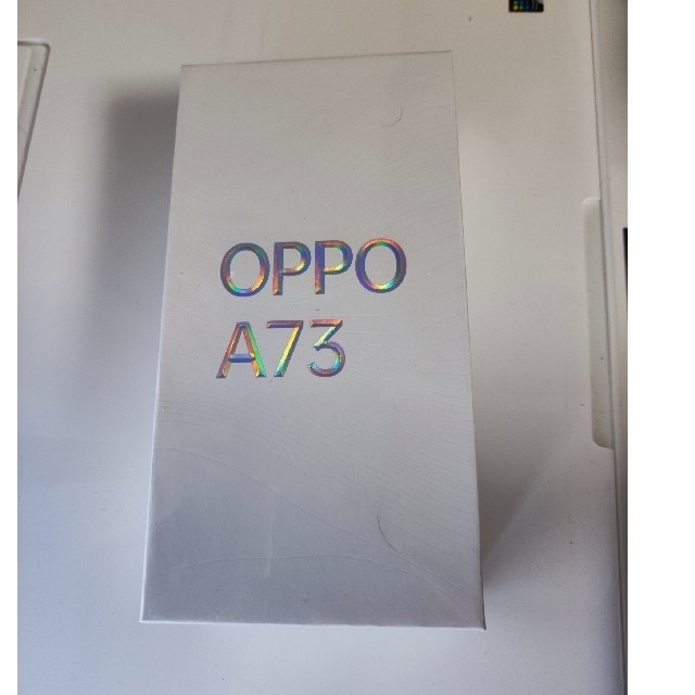 OPPO オッポ A73 SIMフリー スマートフォン ネービーブルー 新品ネイビーブルー画面サイズ
