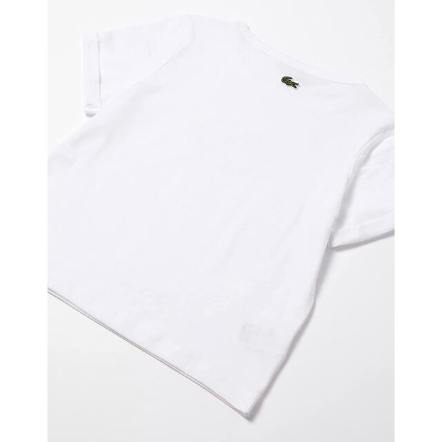 LACOSTE(ラコステ)の6 110 120 116 ラコステ キッズ Tシャツ ホワイト 白 カラフル キッズ/ベビー/マタニティのキッズ服女の子用(90cm~)(Tシャツ/カットソー)の商品写真