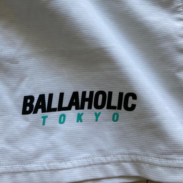 ballaholic(ボーラホリック)のballaholic  ボーラホリック　ジップショーツ　Sサイズ　ホワイト メンズのパンツ(ショートパンツ)の商品写真