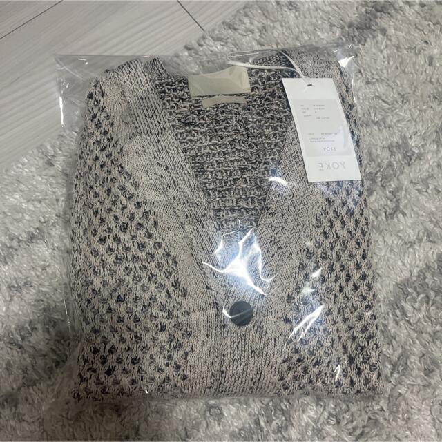 YOKE 22ss / MESHED KNIT CARDIGAN メンズのトップス(カーディガン)の商品写真