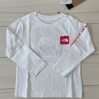 ザノースフェイス(THE NORTH FACE)の新品☺︎未使用☺︎ノースフェイス☺︎キッズロンT☺︎110cm(Tシャツ/カットソー)