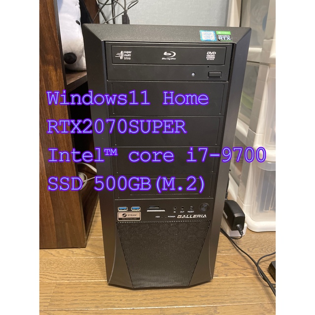 ゲーミングpc i3 12100f RTX2070SUPER