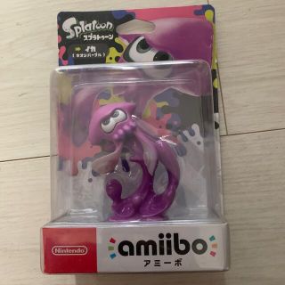 ニンテンドウ(任天堂)の未開封　スプラトゥーン　amiibo　イカ　ネオンパープル(家庭用ゲームソフト)