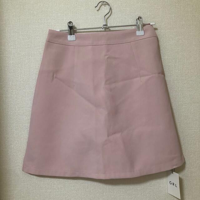 GRL(グレイル)のGRL インパン裏地付き台形ミニスカート[at1531]   レディースのスカート(ミニスカート)の商品写真