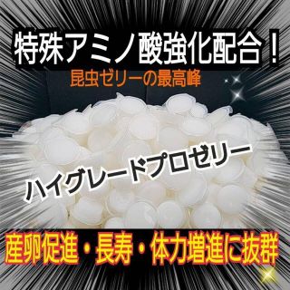 特選ハイグレードプロゼリー50個　産卵促進・長寿に抜群！食べやすいワイドカップ(虫類)