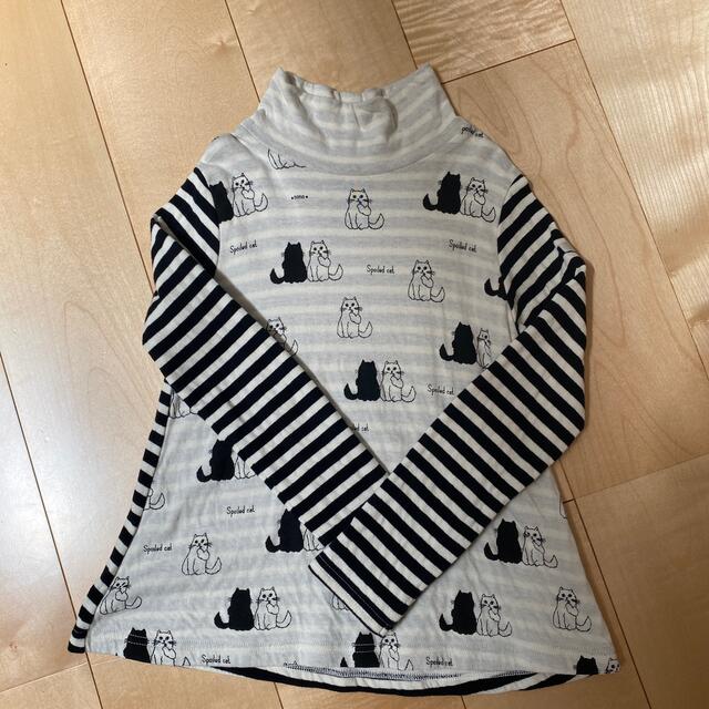 nino  カットソー　スウェット　サイズ130 キッズ/ベビー/マタニティのキッズ服女の子用(90cm~)(Tシャツ/カットソー)の商品写真