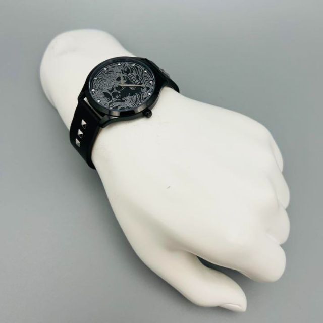ブラック 専用ケース付属【新品】ヴェルサス/ヴェルサーチ レディース電池 腕時計