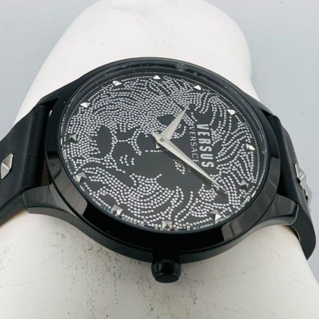 ブラック 専用ケース付属【新品】ヴェルサス/ヴェルサーチ レディース電池 腕時計