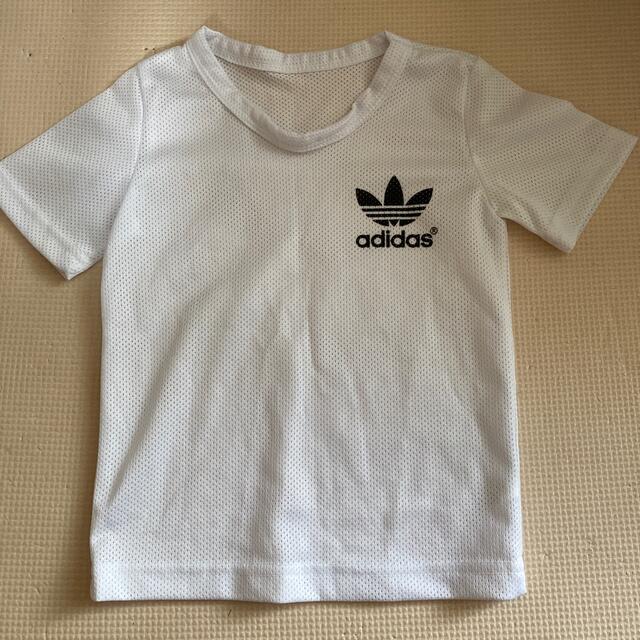 adidas(アディダス)のアディダス　メッシュ　Tシャツ　80 90 100 キッズ/ベビー/マタニティのキッズ服男の子用(90cm~)(Tシャツ/カットソー)の商品写真