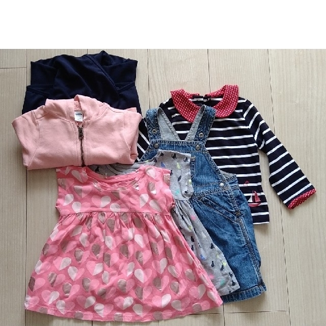 babyGAP(ベビーギャップ)のおまとめ　80サイズ　女の子 キッズ/ベビー/マタニティのベビー服(~85cm)(その他)の商品写真