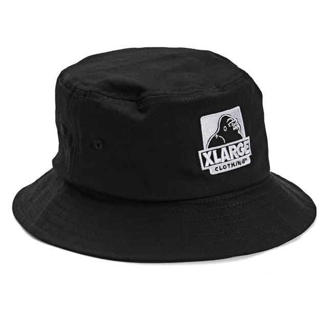 XLARGE(エクストララージ)のX-LAGE 91 bucket hat エクストララージ　バケットハット 黒 メンズの帽子(ハット)の商品写真