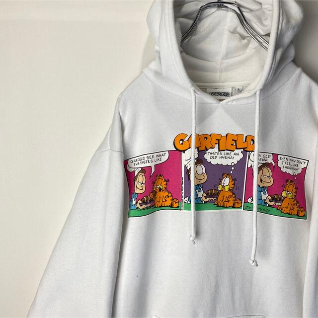 90s GARFIELD ガーフィールド What's Upプリント スウェット