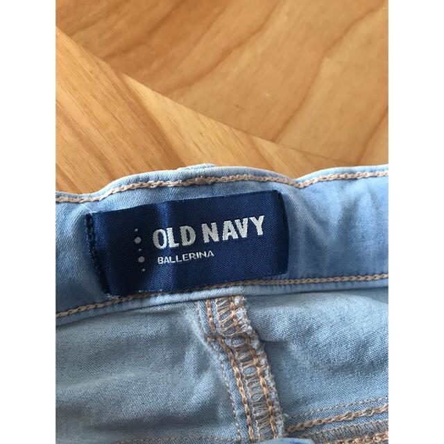 Old Navy(オールドネイビー)の【OLDNAVY】オールドネイビー   ハート刺繍　デニム　ボトムス -140 キッズ/ベビー/マタニティのキッズ服女の子用(90cm~)(パンツ/スパッツ)の商品写真