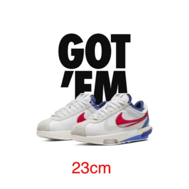 sacai × Nike Zoom Cortez ナイキ×サカイ　23cm メンズの靴/シューズ(スニーカー)の商品写真