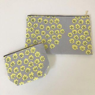 マリメッコ(marimekko)の【ハンドメイド】marimekko ポーチ2点セット(ポーチ)