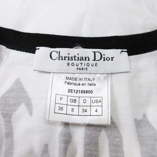 Christian Dior(クリスチャンディオール)のクリスチャンディオール ガリアーノ期 02SS リンガー タンクトップ レディースのトップス(タンクトップ)の商品写真