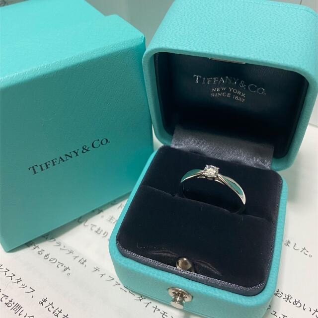 Tiffany & Co.(ティファニー)のryo様tiffanyハーモニーエンゲージpt950ダイヤ0.19ct 11号 レディースのアクセサリー(リング(指輪))の商品写真