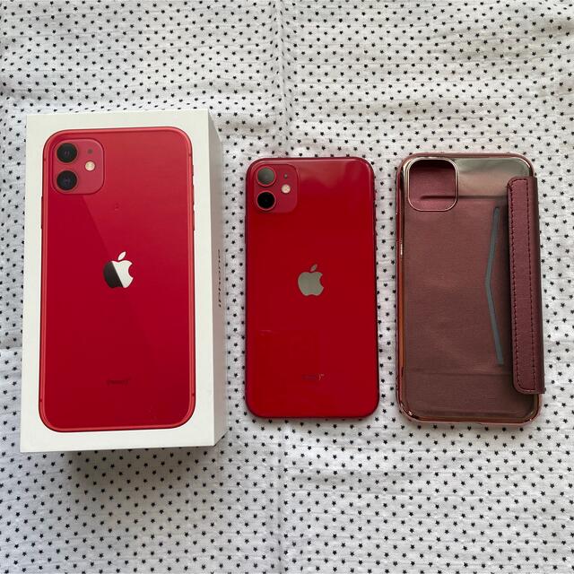 注目の iPhone - iPhone 11 (PRODUCT)RED 64 GB docomo スマートフォン