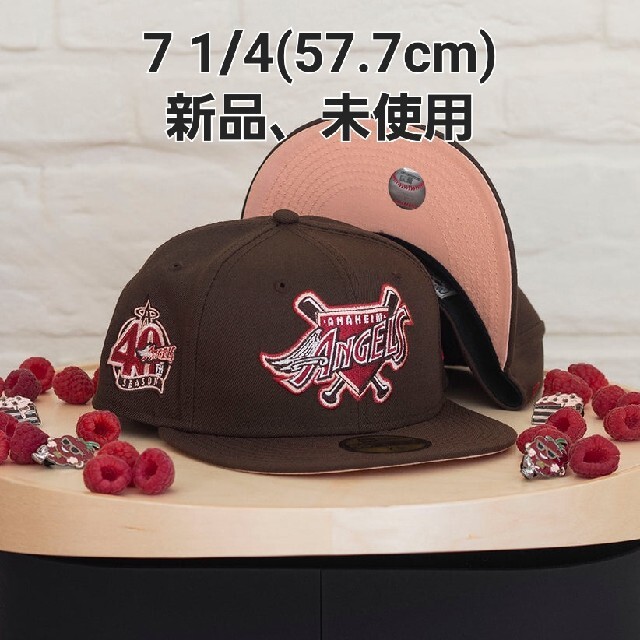 キャップ59fifty アナハイム•エンゼルス カスタムキャップ 7 1/4