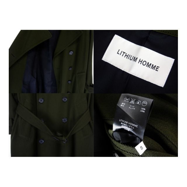 LITHIUM HOMME(リチウムオム)のリチウムオムLITHIUM HOMME■MAXIOVERSIZEDトレンチコート メンズのジャケット/アウター(トレンチコート)の商品写真